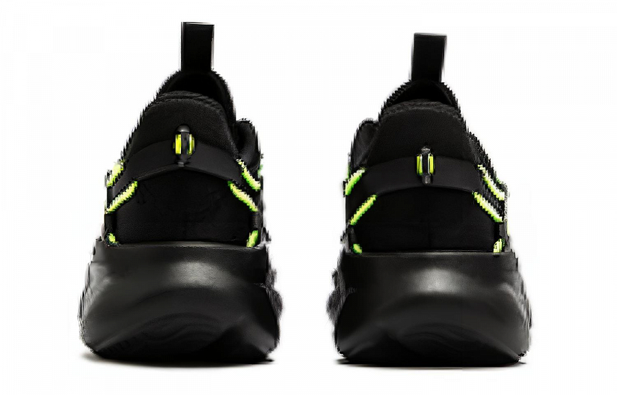 361° Abrasion Resistant Breathable Low Top Running Shoes Women's Black