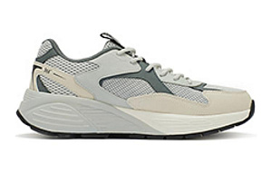 361° Low-Top Casual Shoes Men's White Gray 1 2999232