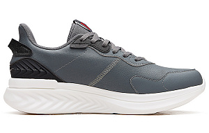361° Cushioning Anti-Slip Wear-Resistant Breathability Low-Top Running Shoes Men's Cosmic Gray 1 2999464
