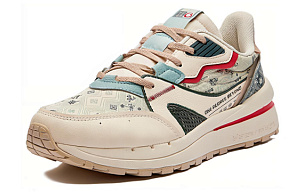 361° Anti-Slip Wear-Resistant Low-Top Casual Shoes Men's Beige Green 1 2999522