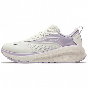 361° Anti-Slip Wear-Resistant Low-Top Casual Running Shoes Women's White Purple