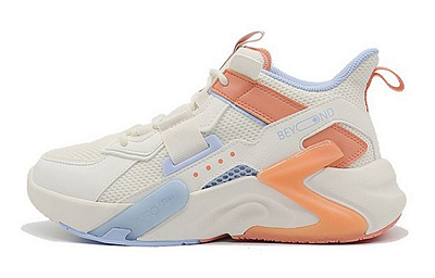 361° Thermal High Top Sports Casual Shoes Women's White Red