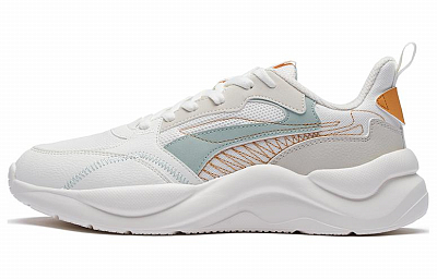 361° Slip Resistant, Abrasion Resistant, Lightweight Low Top Casual Shoes Men's White Gray Green