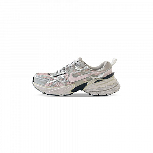 Nike V2K Run Running Shoes Unisex Low-Top Silver/Pink