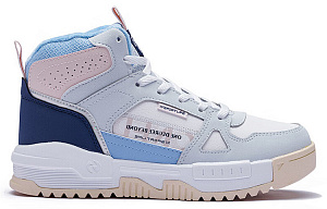 361° Thermal Slip Resistant And Abrasion Resistant High Top Skateboard Shoes Women's Hazy Gray 1 3000592