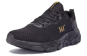 361° Non slip Lightweight Low top Running Shoes Men's Black 1 3000606