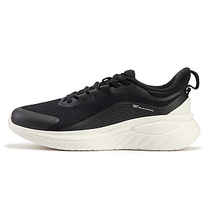 361° Anti Slip Wear Resistant Low Top Running Shoes Women's Black White