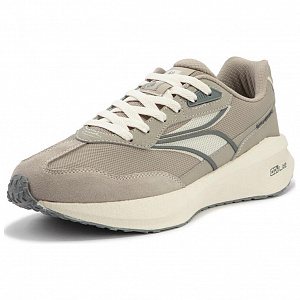 361° Long Wind 4 Durable Breathable Low-Top Casual Shoes Men's Gray Beige 1 3000721