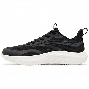 361° Wear-Resistant Low-Top Running Shoes Men's Black Gray