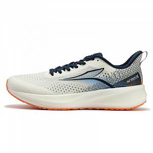361° Flying Wing Cushioning And Breathable Low Top Casual Running Shoes Men's White Blue