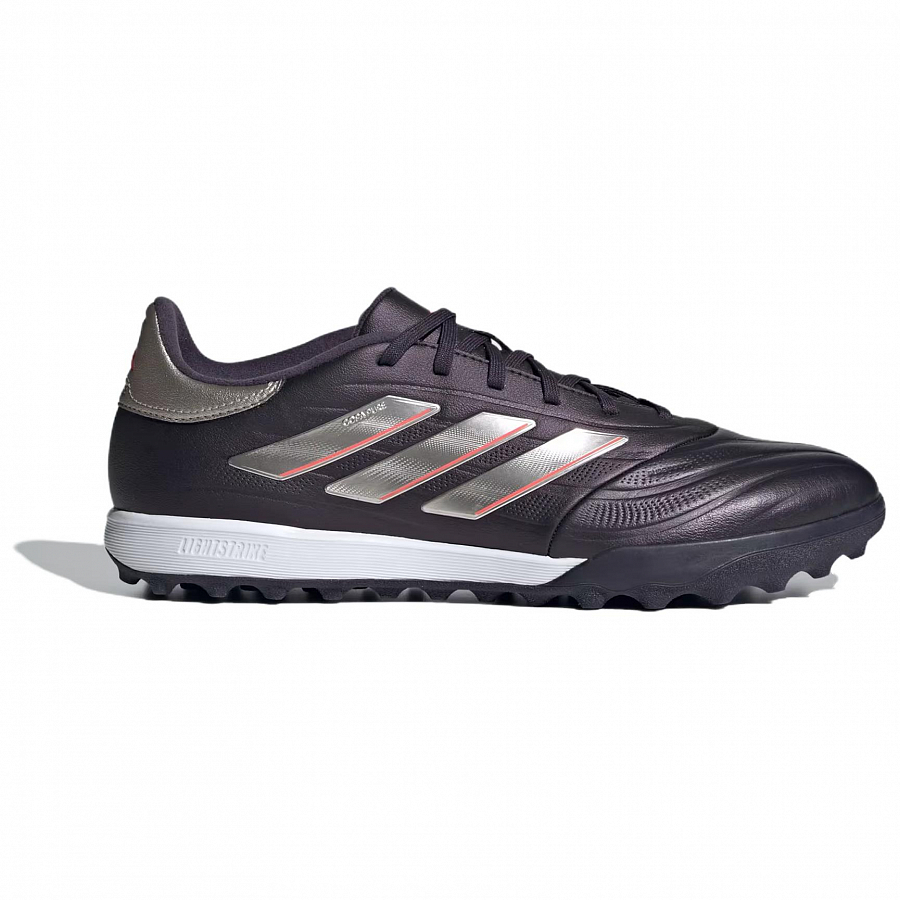 Adidas Copa Pure 2 League Turf Aurora Black Platinum Metallic Turbo