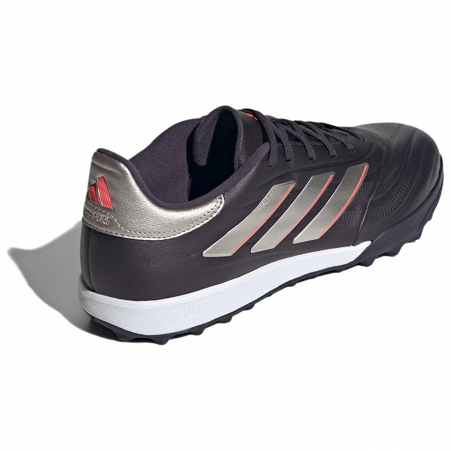 Adidas Copa Pure 2 League Turf Aurora Black Platinum Metallic Turbo