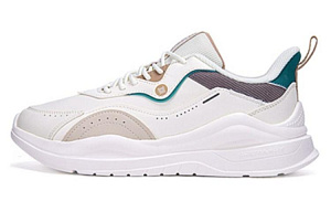 361° Cushioned Slip-Resistant Low-Top Casual Shoes Men's White Gray