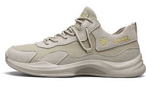 Jeep Low Top Casual Shoes Men's Sand