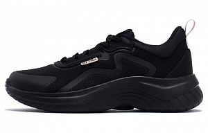 361° Abrasion Resistant Breathable Low Top Running Shoes Women's Black