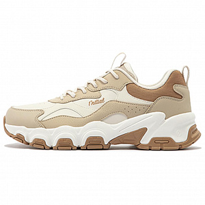 361° Life Collection Anti-Slip Wear-Resistant Low-Top Chunky Sneakers Men's Brown White
