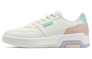 361° Breathable Lightweight Abrasion Resistant Slip Resistant Low Top Skateboard Shoes Women's Light Peach Pink
