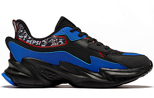 361° Casual Shoes Men's Low top Black/Blue 1 3001785