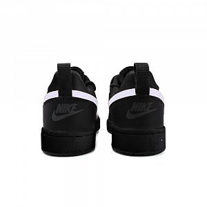 Nike Court Borough Non slip Lightweight Low top Skateboard Shoes Women's Black Purple 3 3001802