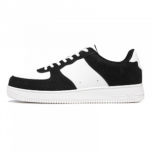361° Anti-Slip Wear-Resistant Low-Top Skateboard Shoes Men's Black White