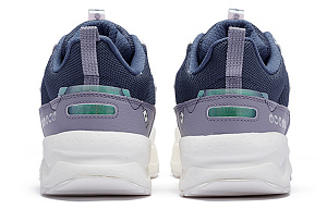 361° Slip Resistant, Abrasion Resistant, Thermal Mid Top Sports Casual Shoes Women's White Purple 3 3001924