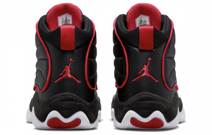JORDAN Pro Strong Black University Red