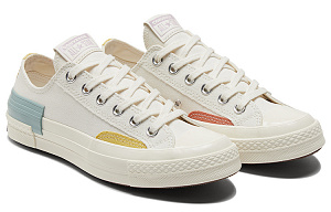 Converse Chuck Taylor All Star 1970s Beige/White/Blue Women's 2 3009838