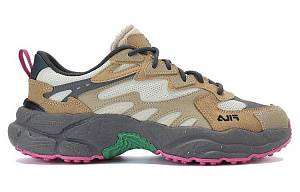 FILA Fern Collection Fern Sneakers Low Top Chunky Sneakers Men's Oyster Gray 1 3010589