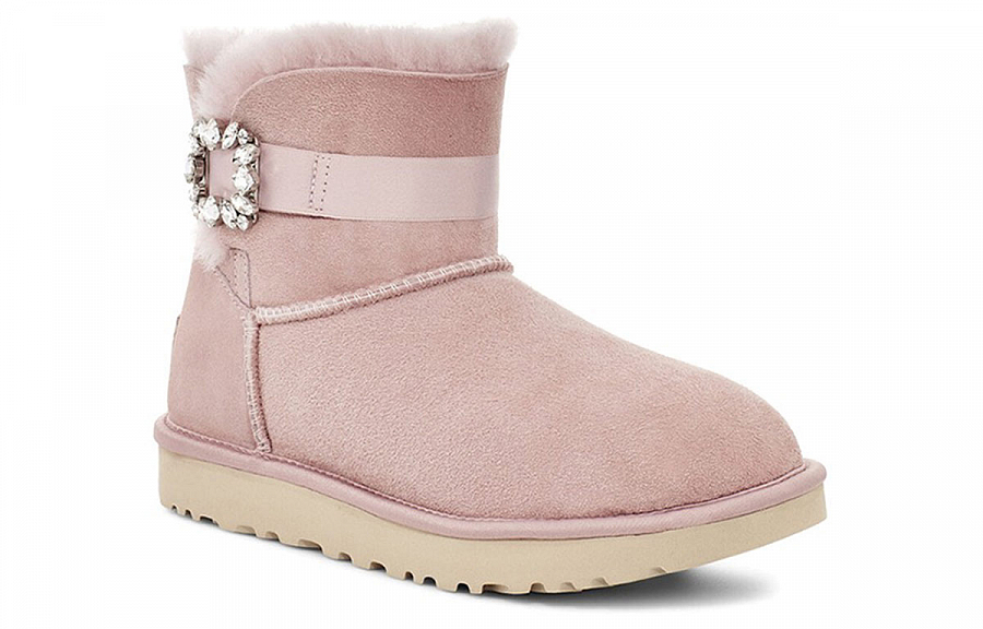UGG Karlie Brooch 'Pale Pink' Women's купить в интернет-магазине Yoocart с быстрой доставкой по России.