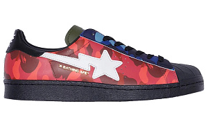 Adidas Superstar 80s Bape Multi Camo 1 3014300
