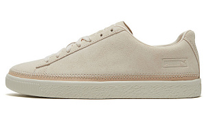 PUMA Suede Trim Prm White Smoke