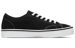 Skechers Cupsole 1 Low Canvas Shoes Black Women's 1 3016585