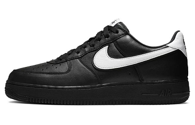 Nike Air Force 1 Low Top Skateboard Shoes Unisex Black