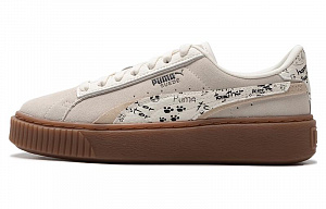 PUMA Suede Platform Draw 'Beige White' Women's