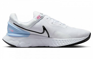Nike React Miler 3 Road Running Shoes 'White Bright Crimson Obsidian' 1 3020909