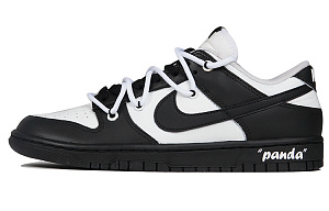 Nike Dunk Low Top Skateboard Shoes Men's Black White