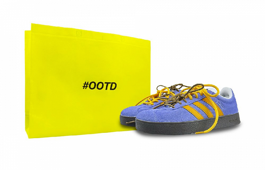 Adidas Neo VL Court 2.0 Low-Top Skateboard Shoes Unisex Yellow Purple купить в интернет-магазине Yoocart с быстрой доставкой по России.