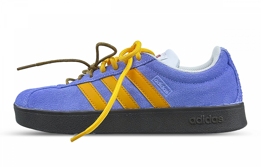 Adidas Neo VL Court 2.0 Low-Top Skateboard Shoes Unisex Yellow Purple купить в интернет-магазине Yoocart с быстрой доставкой по России.