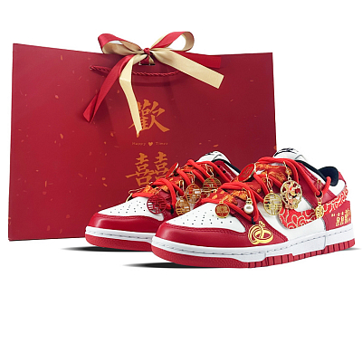 Nike Dunk Thermal Slip Resistant Cushioning Abrasion Resistant Lightweight Breathable Low Top Skateboard Shoes Unisex