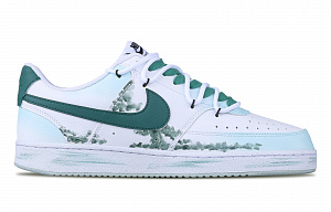 Nike Court Vision 1 Low top Skateboard Shoes Men's Bamboo Green 1 3023182