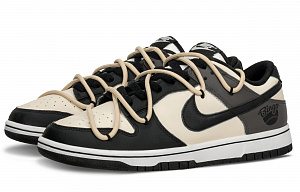 Nike Dunk Cocoa Mocha Low Top Skateboard Shoes Men's Black Gray 3 3023196