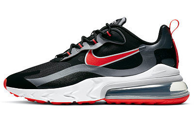 Nike Air Max 270 React Black Bright Crimson