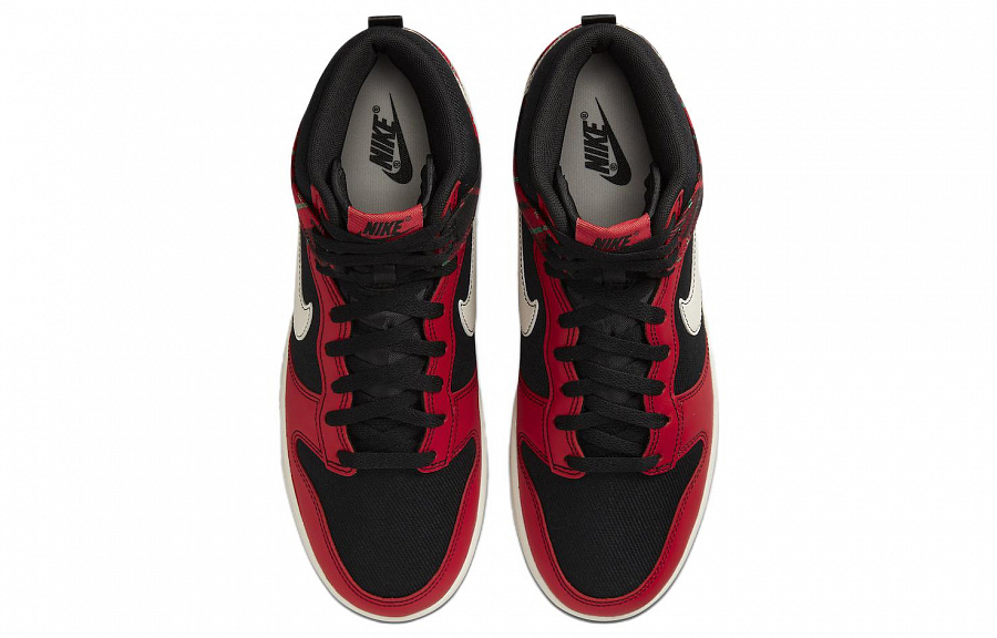 Nike Dunk High Se Tartan Plaid Black University Red купить в интернет-магазине Yoocart с быстрой доставкой по России.