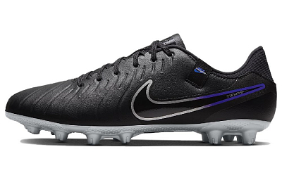 Nike Tiempo Legend 10 Academy Hg Spikes 'Black Hyper Royal Chrome'