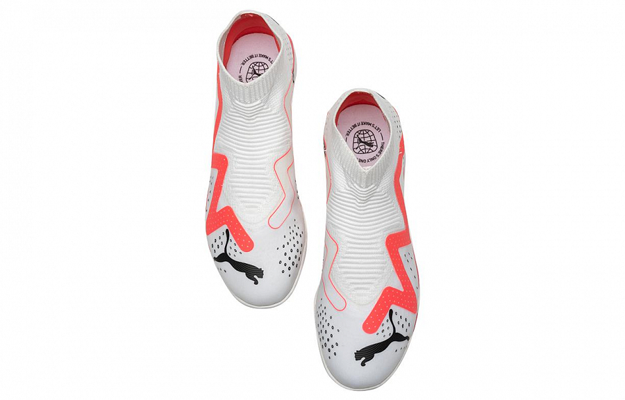 PUMA Future Match + Ll Tt 'White And Orange'