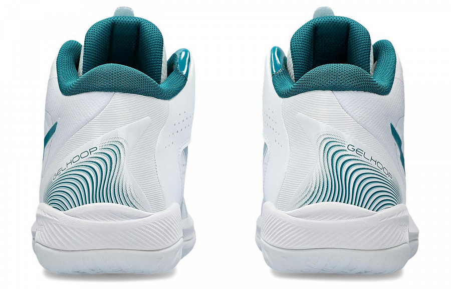 ASICS Gelhoop V16 White Rich Teal купить в интернет-магазине Yoocart с быстрой доставкой по России.
