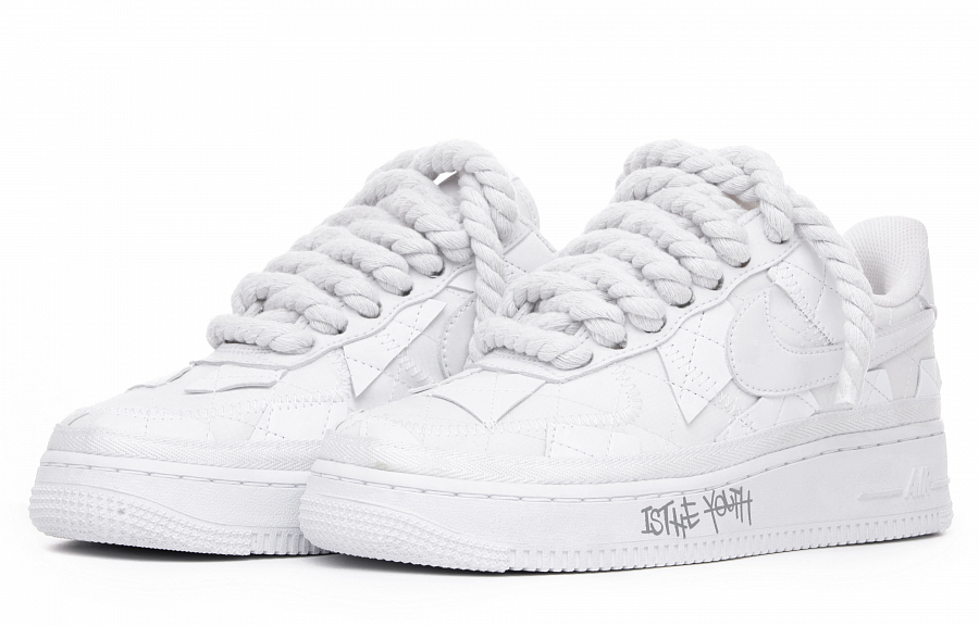 Billie Eilish x Nike Air Force 1 Low Top Skateboard Shoes Unisex White купить в интернет-магазине Yoocart с быстрой доставкой по России.