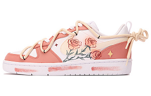 Nike Court Borough Low 2 Sweet Low-Top Skateboard Shoes GS Rose Red 1 3034470