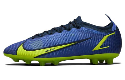 Nike Mercurial Vapor 14 Elite Hg 'Sapphire Blue Void Volt'