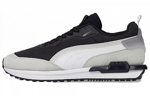 PUMA City Rider Gradient Lace Up 'Black Grey'